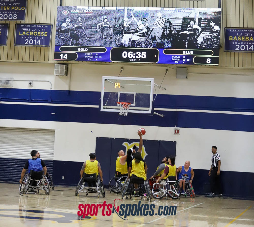Exhibition game Birmingham high school