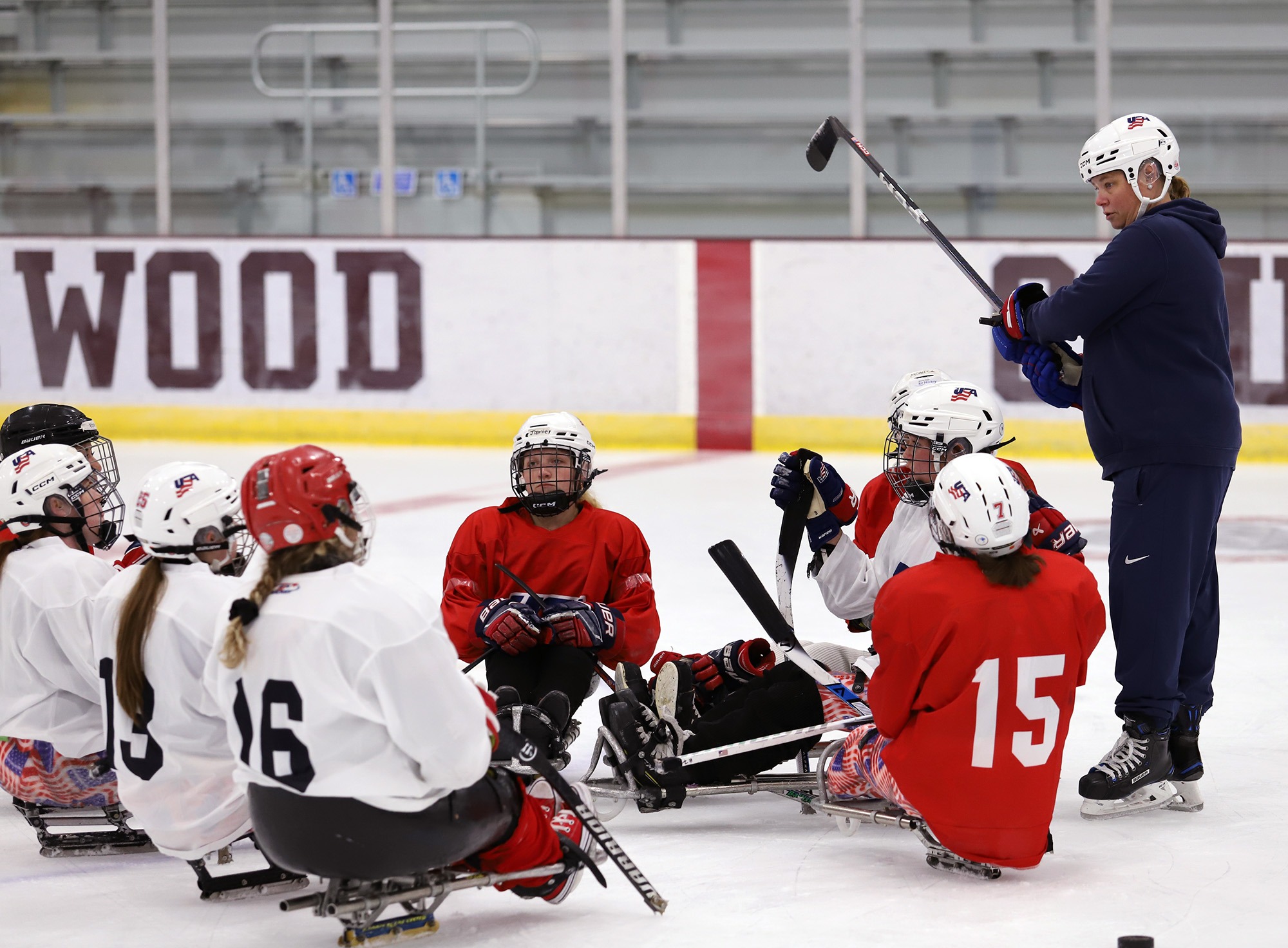 Rose Misiewicz and athletes