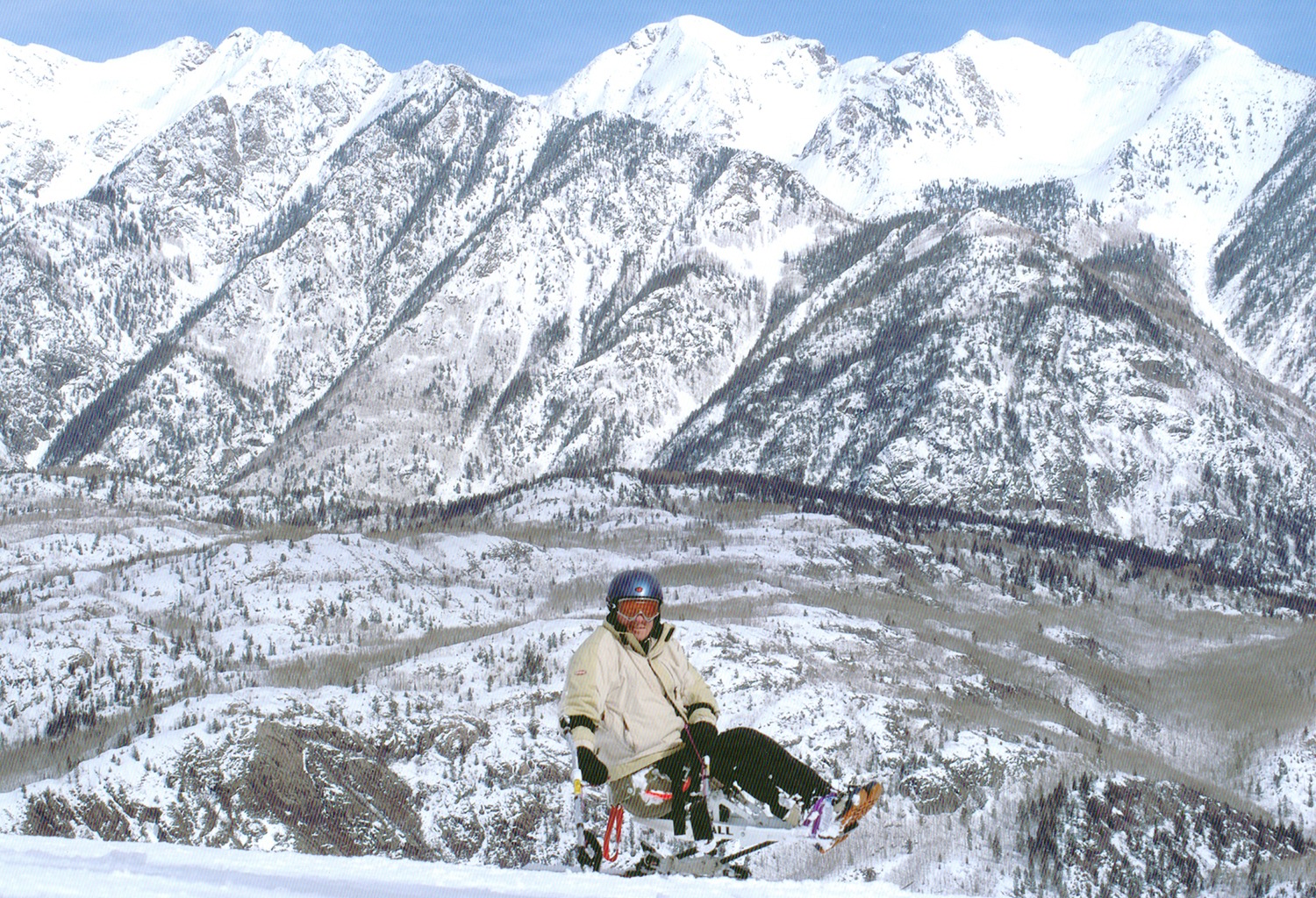 Al Kovach Jr skiing