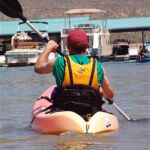 People of all ages gathered at Bartlett Lake in Carefree, Ariz., to give kayaking, water skiing and fishing a try.