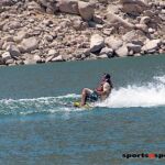 People of all ages gathered at Bartlett Lake in Carefree, Ariz., to give kayaking, water skiing and fishing a try.