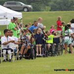 Young athletes met in Minnesota to compete in track & field, swimming, archery and weight lifting during the 2013 NJDC. (Photo by Lucas Stickler).