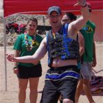 People of all ages gathered at Bartlett Lake in Carefree, Ariz., to give kayaking, water skiing and fishing a try.