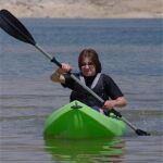 People of all ages gathered at Bartlett Lake in Carefree, Ariz., to give kayaking, water skiing and fishing a try.