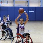 Junior athletes met in Phoenix, Ariz., for the 2015 Junior West Coast Wheelchair Basketball Tournament. (Photo by Christopher Di Virgilio).