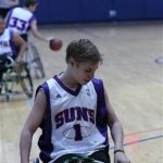 Junior athletes met in Phoenix, Ariz., for the 2015 Junior West Coast Wheelchair Basketball Tournament. (Photo by Christopher Di Virgilio).