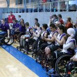 Junior athletes met in Phoenix, Ariz., for the 2015 Junior West Coast Wheelchair Basketball Tournament. (Photo by Christopher Di Virgilio).