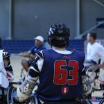 Coaches with Wheelchair Lacrosse USA held a lacrosse clinic to help promote and introduce the sport to a group of local Phoenix, Ariz., athletes. (Photo by Christopher Di Virgilio).