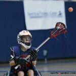 Coaches with Wheelchair Lacrosse USA held a lacrosse clinic to help promote and introduce the sport to a group of local Phoenix, Ariz., athletes. (Photo by Christopher Di Virgilio).