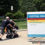 Some of the sights from events, clinics and celebrations marking the 25th Anniversary of the signing of the Americans with Disabilities Act in Washington, D.C. (Photos by Christopher Di Virgilio).