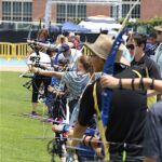 More than 400 athletes took part in clinics and competitions ranging from wheelchair tennis to track & field at UCLA for the 2019 Angel City Games. (Photo by Christopher Di Virgilio).