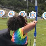 More than 400 athletes took part in clinics and competitions ranging from wheelchair tennis to track & field at UCLA for the 2019 Angel City Games. (Photo by Christopher Di Virgilio).