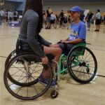 More than 400 athletes took part in clinics and competitions ranging from wheelchair tennis to track & field at UCLA for the 2019 Angel City Games. (Photo by Christopher Di Virgilio).