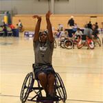 More than 400 athletes took part in clinics and competitions ranging from wheelchair tennis to track & field at UCLA for the 2019 Angel City Games. (Photo by Christopher Di Virgilio).
