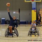 More than 400 athletes took part in clinics and competitions ranging from wheelchair tennis to track & field at UCLA for the 2019 Angel City Games. (Photo by Christopher Di Virgilio).