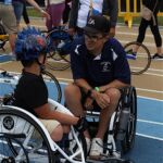 More than 400 athletes took part in clinics and competitions ranging from wheelchair tennis to track & field at UCLA for the 2019 Angel City Games. (Photo by Christopher Di Virgilio).
