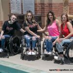 More than 400 athletes took part in clinics and competitions ranging from wheelchair tennis to track & field at UCLA for the 2019 Angel City Games. (Photo by Christopher Di Virgilio).