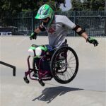 Wheelchair motocross (WCMX) athletes gathered in Southern California for the 2019 SoCal WCMX Showdown Championships. (Photos by Christopher Di Virgilio).