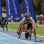 More than 400 athletes took part in clinics and competitions ranging from wheelchair tennis to track & field at UCLA for the 2019 Angel City Games. (Photo by Christopher Di Virgilio).