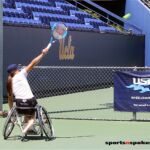 More than 400 athletes took part in clinics and competitions ranging from wheelchair tennis to track & field at UCLA for the 2019 Angel City Games. (Photo by Christopher Di Virgilio).