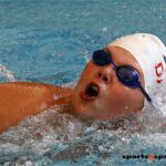 Swimming event at the 2019 Adaptive Sports USA Junior Nationals in Minn. (Photo by Christopher Di Virgilio).