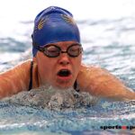 Past SNS junior athlete of the year winner completes a lap at the 2019 Adaptive Sports USA Junior Nationals in Minn. (Photo by Christopher Di Virgilio).