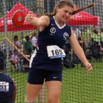 The release at the 2019 Adaptive Sports USA Junior Nationals in Minn. (Photo by Christopher Di Virgilio).