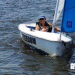 Amanda Gruber enjoys adaptive sailing on Toms River in the Garden State
