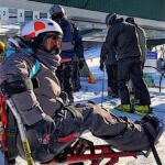 It's cool thoughts for Brittany Hawley who submitted this adaptive ski photo.