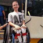 Off to school for Bryson Dowdy