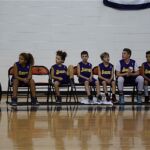 Bryson Dowdy waits to be called into the game