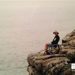 Carl on the precipice of Acadia National Park in Bar Harbor, Maine