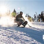Duane Morrow gets his ski day on