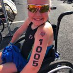 Emmy Pfankuch is ready to race in the U.S. Triathlon Jr. Championships in West Chester, Ohio.