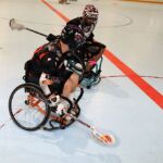 Going for the ball at the 2019 Wheelchair Lacrosse USA Tournament in Long Island, NY. (Photo by Christopher Di Virgilio/SNS).