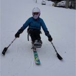 Ireland McAvoy getting her ski day on in Sun Valley, Idaho.