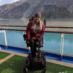Katelyn sails through the Alaska Glacier Bay National Park