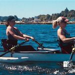 Megan enjoying a day of rowing
