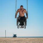 Richard finally got to work out at the Venice Beach Gym.