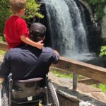 Sean enjoys some time with his nephew at Pisgah National Forest, N.C.
