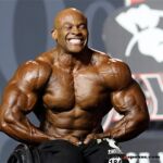 Mr. Olympia Wheelchair first-place winner, Harold "King Kong" on stage at the 2019 Mr. olympia in Las Vegas, Nev. (Photo by Christopher DiVirgilio/SNS).