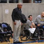 Calls from the coach at the 21st Annual D1 Wheelchair Basketball Tournament in Phoenix, Ariz. (Photo by Christopher Di Virgilio).
