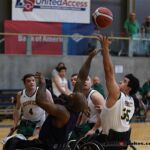 The Sonics and Punishers on the court at the 21st Annual D1 Wheelchair Basketball Tournament in Phoenix, Ariz. (Photo by Christopher Di Virgilio).