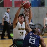 The Sonics and Punishers on the court at the 21st Annual D1 Wheelchair Basketball Tournament in Phoenix, Ariz. (Photo by Christopher Di Virgilio).