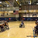 The Phoenix Suns face the Wolfpack at the 21st Annual D1 Wheelchair Basketball Tournament in Phoenix, Ariz. (Photo by Christopher Di Virgilio).