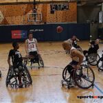 New York and Tucson face off at the 21st Annual D1 Wheelchair Basketball Tournament in Phoenix, Ariz. (Photo by Christopher Di Virgilio).