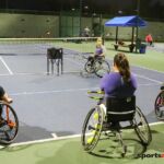Athletes learn the finer points of wheelchair tennis thanks to a program in place at Ability 360 Sports & Fitness Center in Phoenix, Ariz. (Photo by Christopher Di Virgilio).