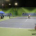 Athletes learn the finer points of wheelchair tennis thanks to a program in place at Ability 360 Sports & Fitness Center in Phoenix, Ariz. (Photo by Christopher Di Virgilio).