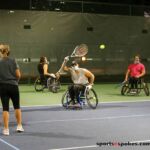 Athletes learn the finer points of wheelchair tennis thanks to a program in place at Ability 360 Sports & Fitness Center in Phoenix, Ariz. (Photo by Christopher Di Virgilio).