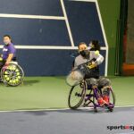 Athletes learn the finer points of wheelchair tennis thanks to a program in place at Ability 360 Sports & Fitness Center in Phoenix, Ariz. (Photo by Christopher Di Virgilio).